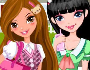 Игры одевалки в Школу