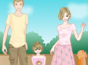 Игры одевалки Семьи